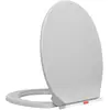 Image de Helloshop26 Abattant WC ovale - Gris clair