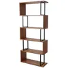 Image de Decoshop26 Bibliothèque colonne métal et bois - Bois