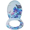 Image de Helloshop26 Abattant WC Papillon Violet