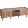 Image de Decoshop26 Meuble TV manguier - Gris