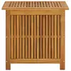 Image de Helloshop26 Coffre de jardin en bois - Bois