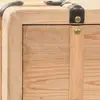 Image de Helloshop26 Meuble TV en bois de sapin - Bois