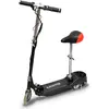 Image de Helloshop26 Trottinette électrique 120W avec siège - Noir