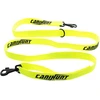 Image de Laisse pour chien approche plate 2 mousquetons anneau flottant Canihunt Hunter Jaune 3 x 0,3 x 180 cm C20P02