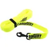 Image de Laisse pour chien avec sangle plate polyester Canihunt Hunter Jaune 10 m x 30 mm C34P10
