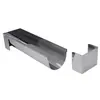Image de Gouttière à bûche inox ronde 8x30cm - 3206.30 - DE BUYER