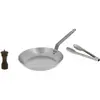Image de Box poêle 26 cm + moulin poivre + pince - 5610.03 - Box Steaklover - DE BUYER