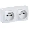 Image de Schneider Electric Double prise ALRÉA - Blanc