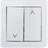 Image de SCHNEIDER ELECTRIC Alréa - Interrupteur volets-roulants - Blanc