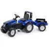 Image de Falk Tracteur à pédales New Holland - Bleu