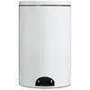 Image de Poubelle à pédale 20l blanc - 90253 - Élora - ROSSIGNOL