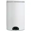 Image de Poubelle à pedale 14l blanc - 90264 - Élora - ROSSIGNOL