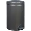 Image de Poubelle à pedale 14l noir basalte - 90267 - Elora - ROSSIGNOL