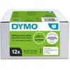 Image de Dymo 2093095 paquet de 12 étiquettes 11354, papier blanc 32x57 mm, amovibles