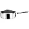 Image de Elysée - Sauteuse 24cm inox revêtue avec couvercle universel