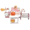 Image de Baby Nurse Grande maison pour poupons 42 cm rose/blanc
