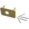Image de 704V Écusson contre-plaqué pour serrure Cyclop 23 mm bronze vernis