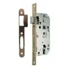 Image de Vachette serrure encastrable réversible D455 - Nickel et or