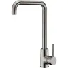Image de ROUSSEAU Robinet mitigeur de cuisine Kiloo - Sans douchette - Gris inox