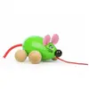 Image de Vilac Jouet à tirer Lisa la souris - Vert