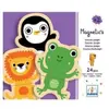 Image de Djeco puzzle magnétique animaux en bois