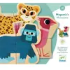 Image de Djeco Magnets en bois Mixanimo - Jaune