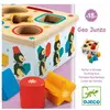 Image de Djeco Boîte à formes Géo Pingy - Or