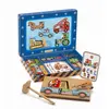 Image de Djeco Tap Tap Véhicules en bois - Multicolore