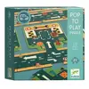 Image de Djeco Puzzle routes enfant modulable - 21 pièces