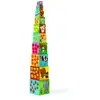 Image de Djeco cubes à empiler Mes Amis - Or