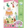 Image de DJ08741 Tampons Mix and Match Flower Girls Stamp Set