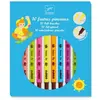 Image de Djeco Coffret feutres pinceaux Pop - Lot de 10