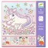 Image de Djeco Coffret pochoirs Kawaïland - 5 pièces