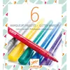 Image de Djeco marqueurs pailletés classiques - Lot de 6