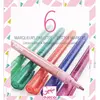Image de Djeco Coffret de marqueurs pailletés - 6 pièces