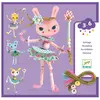 Image de Djeco coffret créatif enfilage Mes fées à moi
