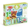 Image de Djeco Coffret activités souris et amis - 28 pièces