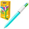 Image de Ensemble de Stylos Bic Fun Bleu Blanc (12 Pièces)