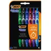 Image de Ensemble de Stylos Bic Gelocity Quick Dry 964769 Noir Multicouleur (6 Unités)