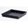 Image de EDA Soucoupe Toscane carrée 32 cm Anthracite