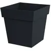 Image de EDA Pot Carré Toscane - Anthracite