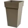 Image de EDA Pot carré Toscane 39x65 cm Taupe