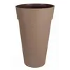 Image de EDA Pot de fleur rond Toscane Ø 48 x H.80 cm - Taupe