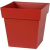 Image de EDA Pot Rouge Carré 32 cm