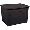 Image de EDA Coffre de rangement Baya - 160 L - Gris foncé