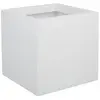 Image de Eda Jardinière Carrée Graphit Up 21 L - Blanc