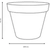 Image de EDA Toscane Pot - Vert laurier Ø 60 cm