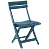 Image de Grosfillex Chaise de jardin pliante - Bleu minéral
