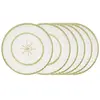 Image de Assiette à dessert Tamara verte 20 cm (lot de 6)