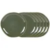 Image de Assiette à dessert Symphony vert 21 cm (lot de 6)